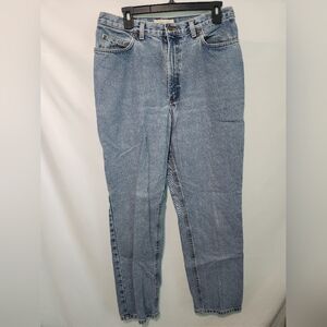 Jones Sport Y2K Vintage Light Wash Jeans. Size 14. Taper Leg. 100% Cotton.